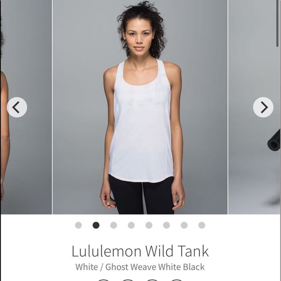 Lululemon Wild Tank strappy workout top
White / Ghost Stripe Weave 4 - Picture 2 of 11